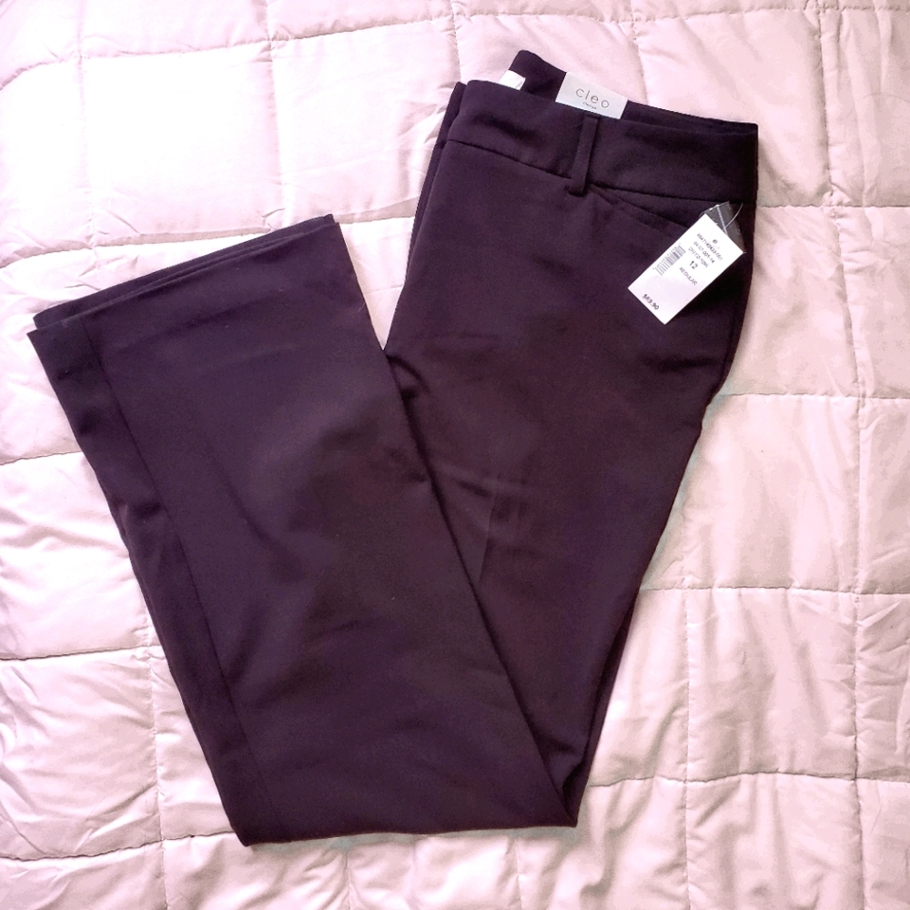 Black Cleo Dress Pants